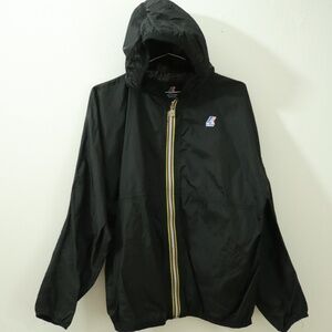 K-WAY Rain Jacket Junior Kids Size 12Y - Black
